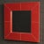 Italian Red Mirror, 1980s For Sale - Image 13 of 13