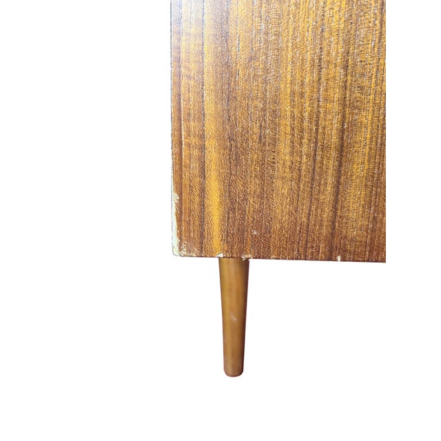 Svend Aage Larsen for Faarup Møbelfabrik Mid Century Danish Teak Tambour Door Credenza For Sale - Image 10 of 12