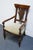 Thomasville Thomasville Furniture Solid Cherry Contemporary Traditional Style Wheat Back Dining Arm Chair 19242 For Sale - Image 4 of 10