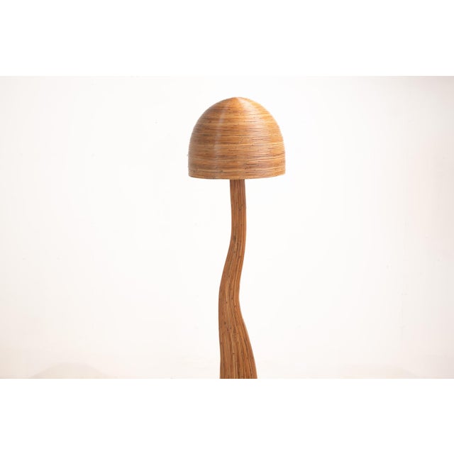 Shroom 003 Pencil Reed Floor Lamp For Sale - Image 4 of 7