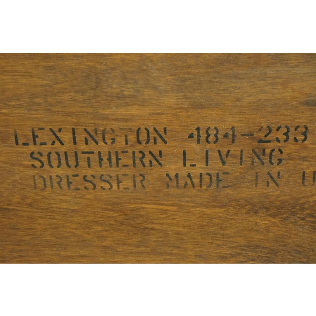 Lexington Furniture Southern Living Collection Solid Birch Early American 73" Media Cabinet 484-233 For Sale - Image 16 of 17