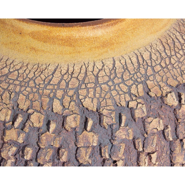 Early 21st Century Signed Studio Pottery Vase by Barry Vantiger For Sale - Image 5 of 7