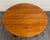Arts & Crafts Vintage Richardson Brothers Co Solid Oak 54 Inch Round Dining Table For Sale - Image 3 of 18