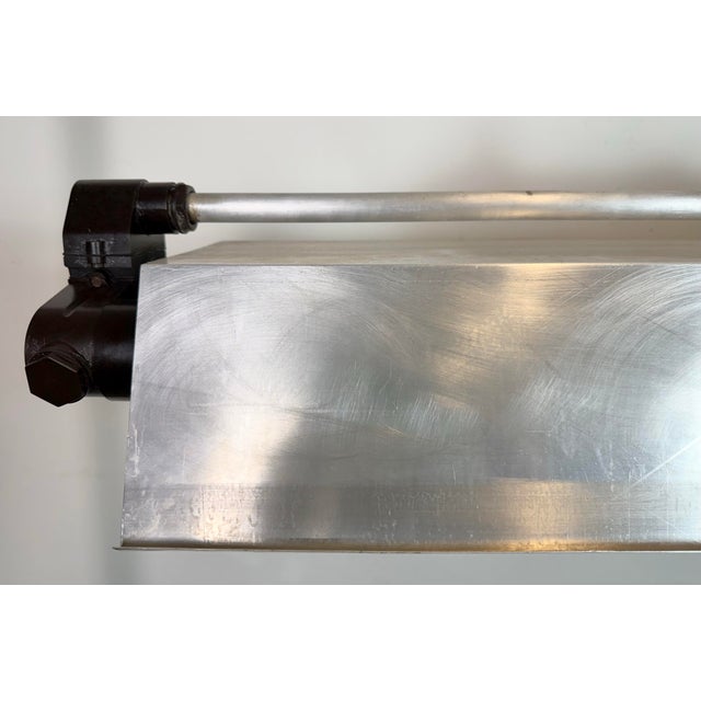 1970s Industrial Grey Tube Light from Elektrosvit, 1970s For Sale - Image 5 of 18