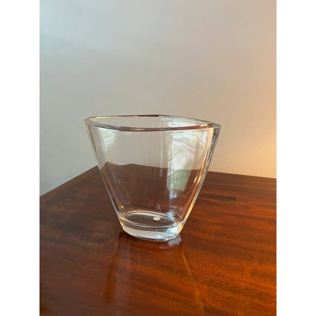 Late 20th Century Vintage Tiffany & Co. Glass Vase For Sale - Image 5 of 12