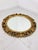 Large Circular Wall Mirror in Carved Gilded Wood, 1940s For Sale - Image 6 of 12