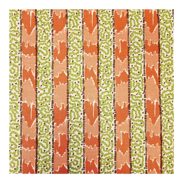 Quadrille Bijou Stripe Linen Designer Fabric by the Yard Chairish