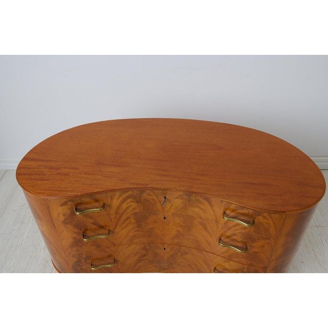 Vintage Swedish Mahogany Sideboard by Axel Larsson for Bodafors, 1940 For Sale - Image 9 of 11