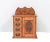 Brown Arts & Crafts Wall Cabinet in Hand-Carved Oak, 1900s For Sale - Image 8 of 8