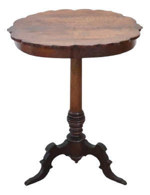 Antique Gueridon Table in Walnut, 1800s