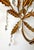 Mid 20th Century Mid Century Italian Gold Gilt Tole & Crystal Wall Sconces — Hollywood Regency / Italian Florentine Style For Sale - Image 5 of 11
