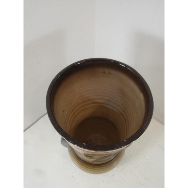 Vintage Ceramic Vase from Civita Castellana, Italy, 1930s For Sale - Image 13 of 17