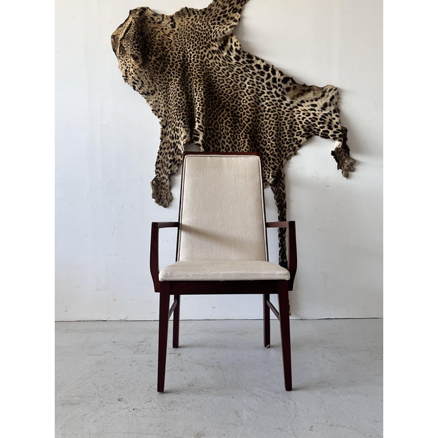 Beige Dining Chairs from Dyrlund, 1980s, Set of 8 For Sale - Image 8 of 13