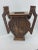 1970s 1970s Tribal Hand-Carved Wood Vase Urn For Sale - Image 5 of 9