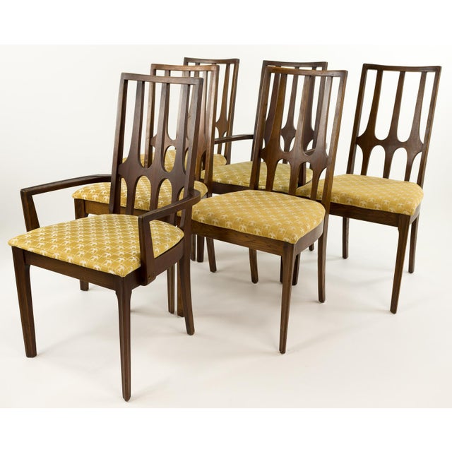 Vintage Broyhill Brasilia MidCentury Dining Chairs Set of 6 Chairish