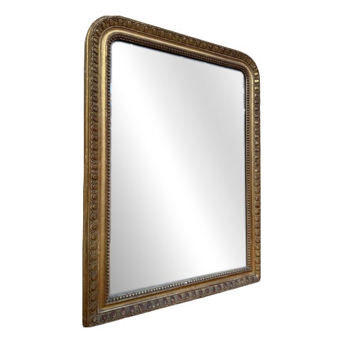Louis Philippe Gilt Mirror For Sale