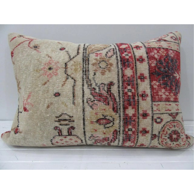 Handmade Turkish Kilim Pillow Cover For Sale - Image 4 of 4