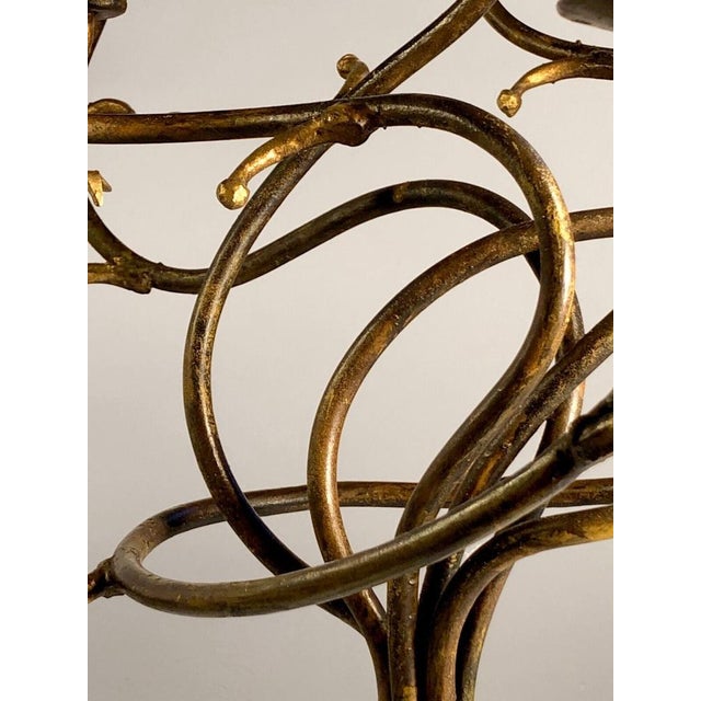 Vintage French Brutalist Candleholder, 1990 For Sale - Image 14 of 18