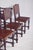 Wood Chairs with Studded Leather Backs and Seats, Set of 8 For Sale - Image 7 of 12