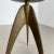 Metal Brutalist German Sculptural Tripod Candleholder in Brass, 1970s For Sale - Image 7 of 16
