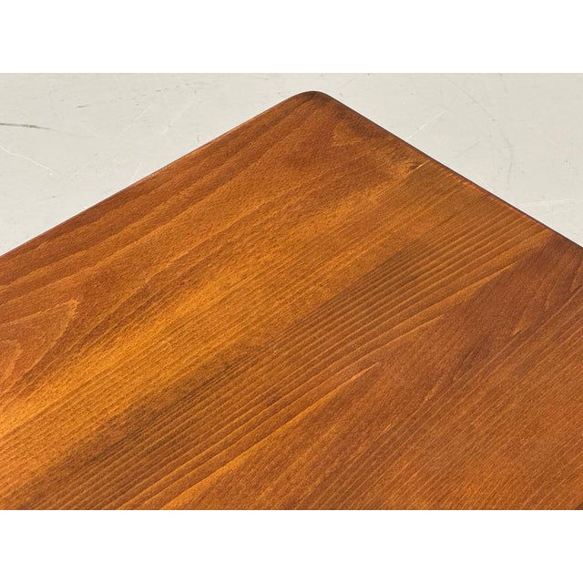 Wood Mid-Century Modern Children's Table in Beech, 1970s For Sale - Image 7 of 16