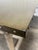 Lexington Twilight Bay Shelter Island Rectangle Bistro Table / Kitchen Island With Hammered Metal Top For Sale - Image 10 of 10