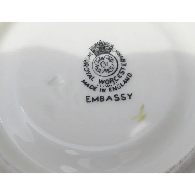 Royal Worcester Embassy Pattern Demitas Set - Set of 12 For Sale In New York - Image 6 of 7