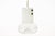 Mid Century Swedish Modern Glass Pendant Lamp by Orrefors 1960s For Sale - Image 13 of 14
