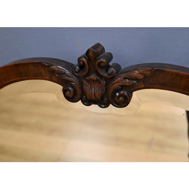 Chippendale Style Walnut Dressing Table, England, 1930s For Sale - Image 4 of 17