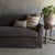 Slip Covered Olivier Cushion Sofa in Cafe Noir Brown Linen With Down Cushion For Sale - Image 4 of 4