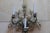 Maison Baguès Monumental Signed Maison Bagues France Crystal Floral Bouquet Wall Sconces a - Pair For Sale - Image 4 of 12
