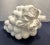 White Vintage Boho Chic Monumental White Laquered Grapes - Newly Painted For Sale - Image 8 of 10