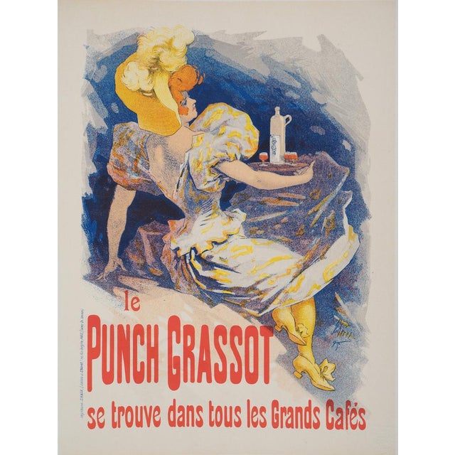 Jules Cheret, Punch Grassot, 1895, Original Lithograph For Sale - Image 10 of 10