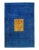 2020s Pasargad Blue & Gold Gabbeh Design Rug For Sale - Image 4 of 5