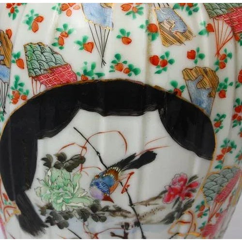 Porcelain Vase on a Bronze Base For Sale - Image 4 of 11