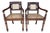 19th Century Pair of Anglo Indian Hand Carved Padouk Armchairs For Sale