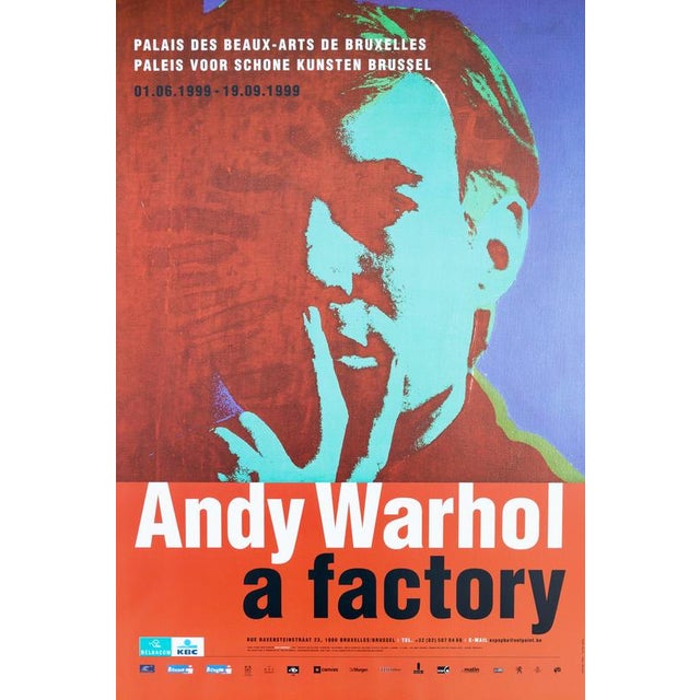Andy Warhol Factory Poster For Sale - Image 6 of 6