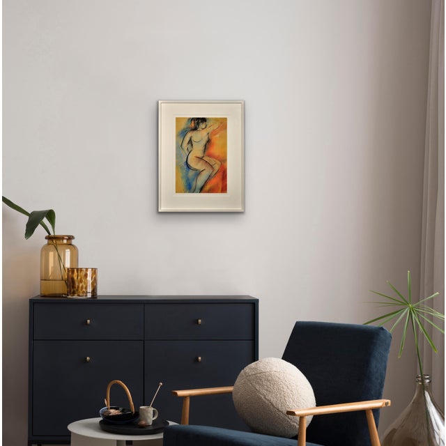 Mary Stork, Figurative Nude, 2003, Mixed Media, Framed For Sale - Image 17 of 18