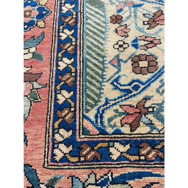 Textile 1960s Old Persian Bakhtiari Area Rug 5x7 For Sale - Image 7 of 10