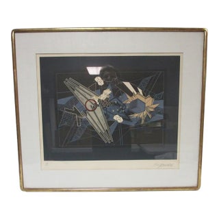 Temto Silor the Cornerstone, 1974 ~ Litho by Alain Le Yaouanc [126/140 ] For Sale