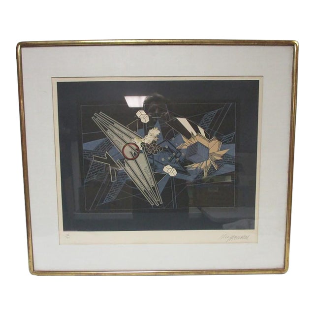 Temto Silor the Cornerstone, 1974 ~ Litho by Alain Le Yaouanc [126/140 ] For Sale