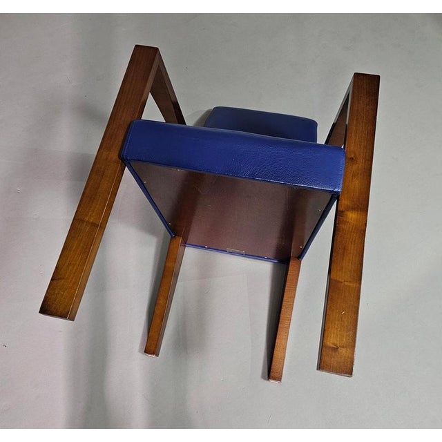 Ying Bridge Conference Chairs in Leather from Hugues Chevalier, Set of 5 For Sale - Image 6 of 18