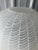 Postmodern 1970s Large Italian Murano Glass Vase With Monochromatic White Scallop Design For Sale - Image 3 of 9