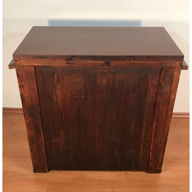 Wood Biedermeier Side Cabinet, Northern Germany 1820 For Sale - Image 7 of 12