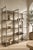 French Anodized Metal and Smoked Glass Shelving Units from Artelano, 1970s, Set of 2 For Sale - Image 11 of 11