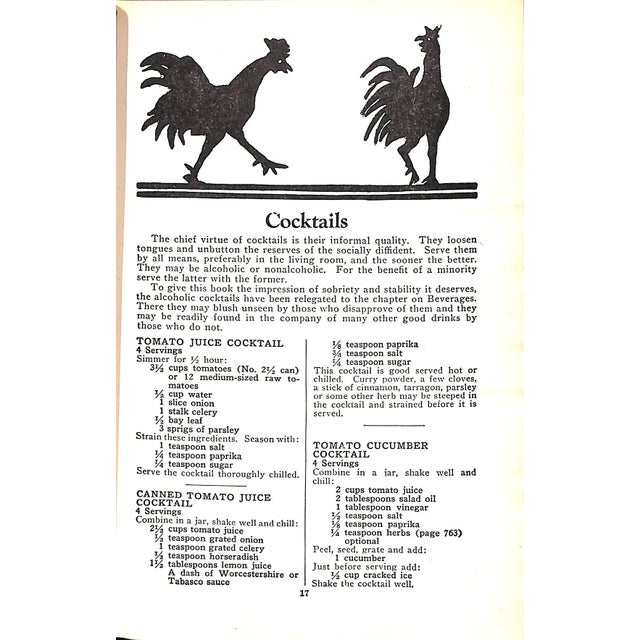 ROMBAUER, Irma S. [884] pp. The Bobbs-Merrill Company 1946 8 5/8" x 6" Illustrated by Marion Rombauer Becker
