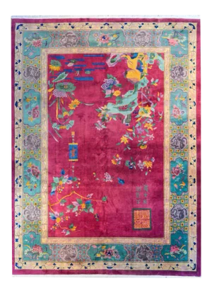 Chinese Art Deco Rug