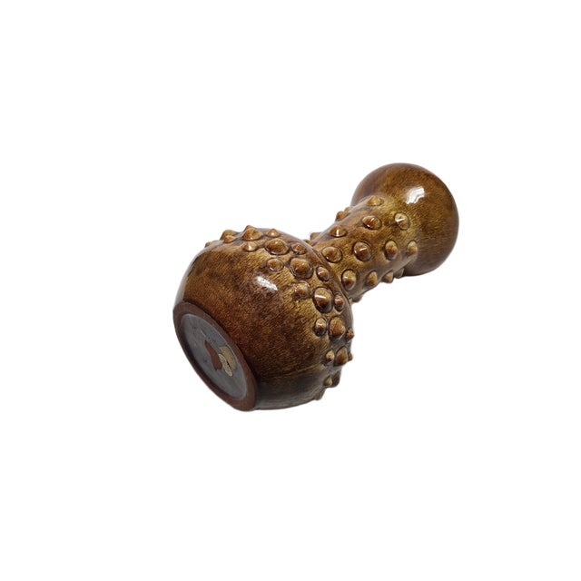 Ceramic Vintage Vase in Ceramic from Mrostowice Ceramic, Poland, 1970s For Sale - Image 7 of 12