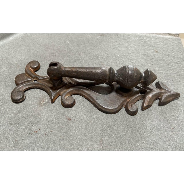 Vintage Large Iron Door Knocker Chairish