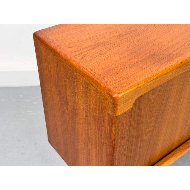 Danish Teak Sideboard with Tambour Doors from CFC Silkeborg, 1970s For Sale - Image 15 of 18